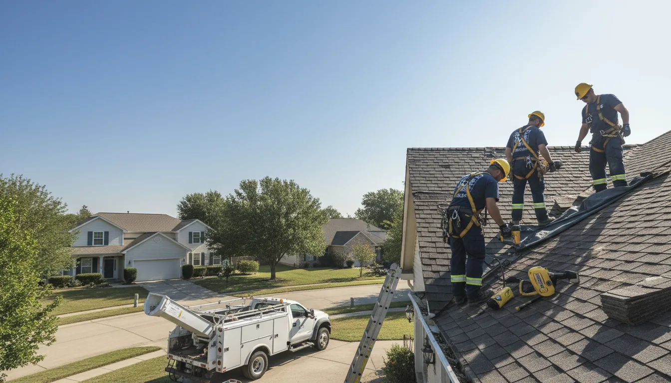 Hail Damage Roof Repair in Kingsland, GA